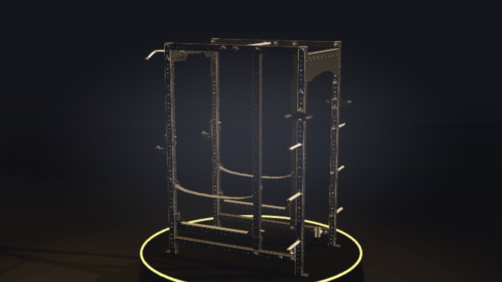 SORINEX — Live 3D on the real rack geometry